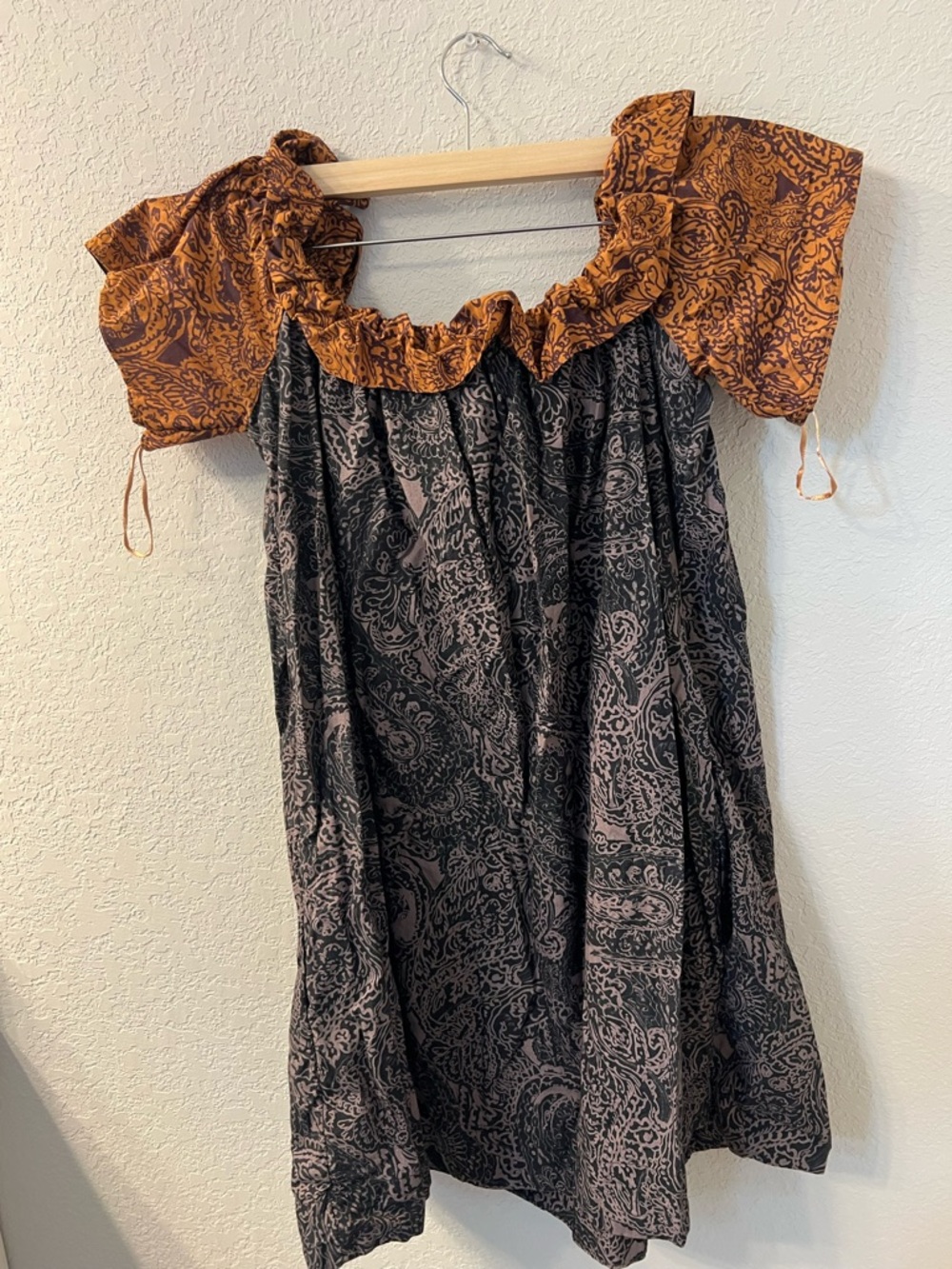 Free People Sophie Printed off the shoulder Dress - Picture 3 of 5
